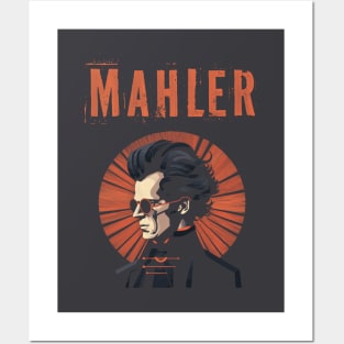Steampunk Mahler Posters and Art
